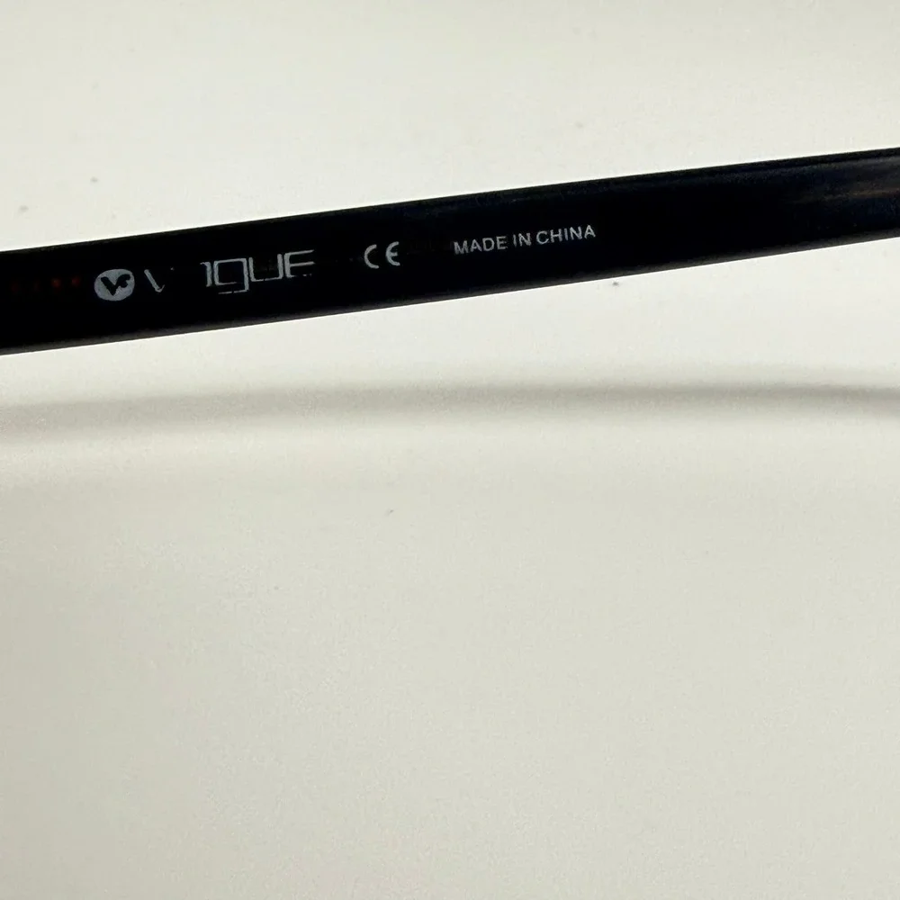 Vogue VO 2340 1276 Brown Tan Rectangular Eyeglasses Frames 50-17-135
